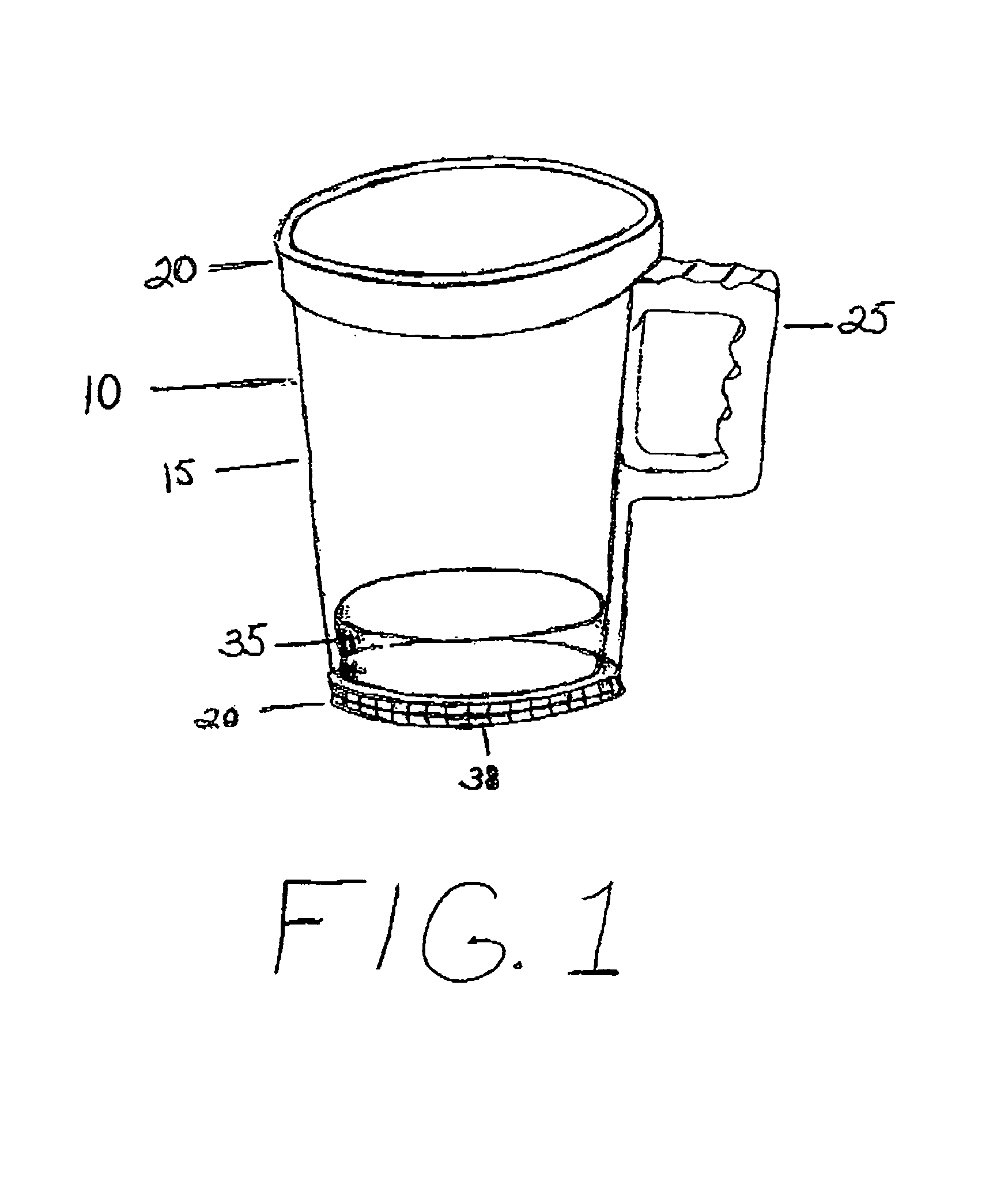 Extendable drinking utensil (herein referred to as "this invention" or "hyper space mug")