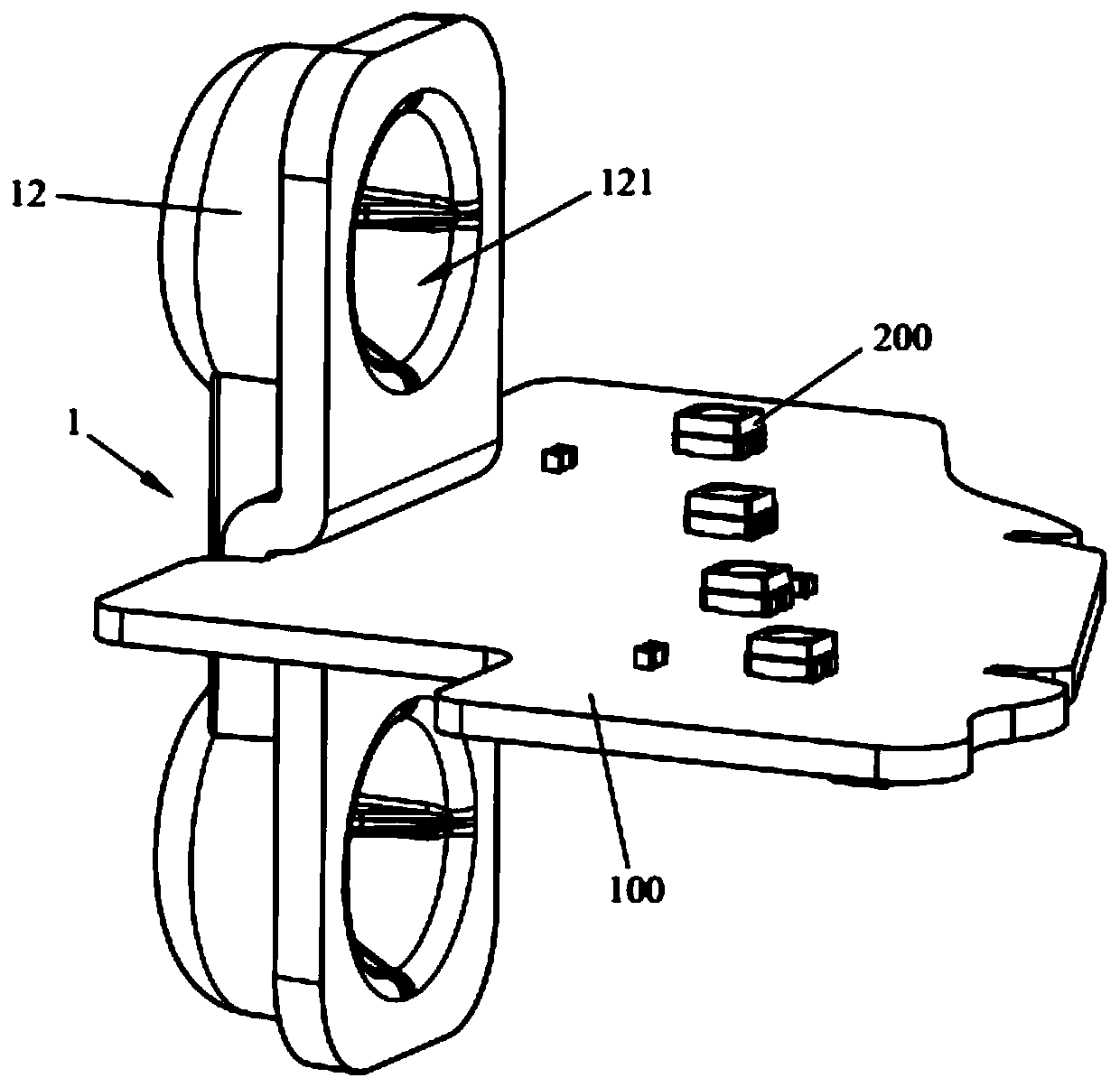 Circuit board mounting structure and mounting method thereof