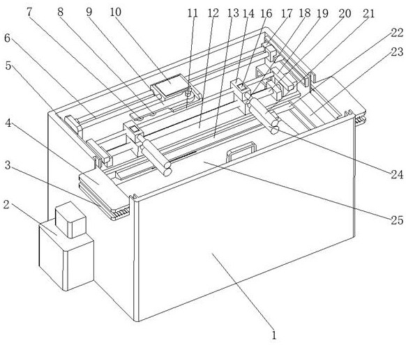 Textile color fastness inspection device for intelligent manufacturing