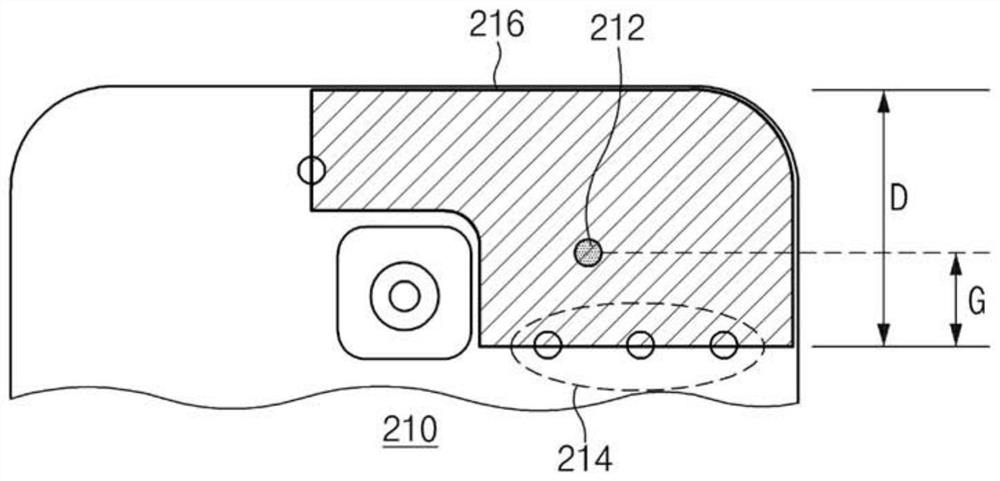 Electronic equipment including antennas using conductive material in the housing of the electronic equipment