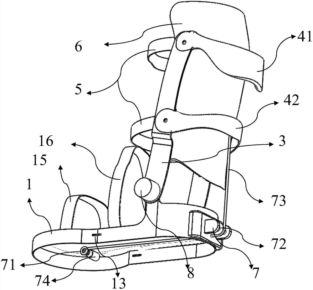 Intelligent adjustable foot-drop rehabilitation orthotic device