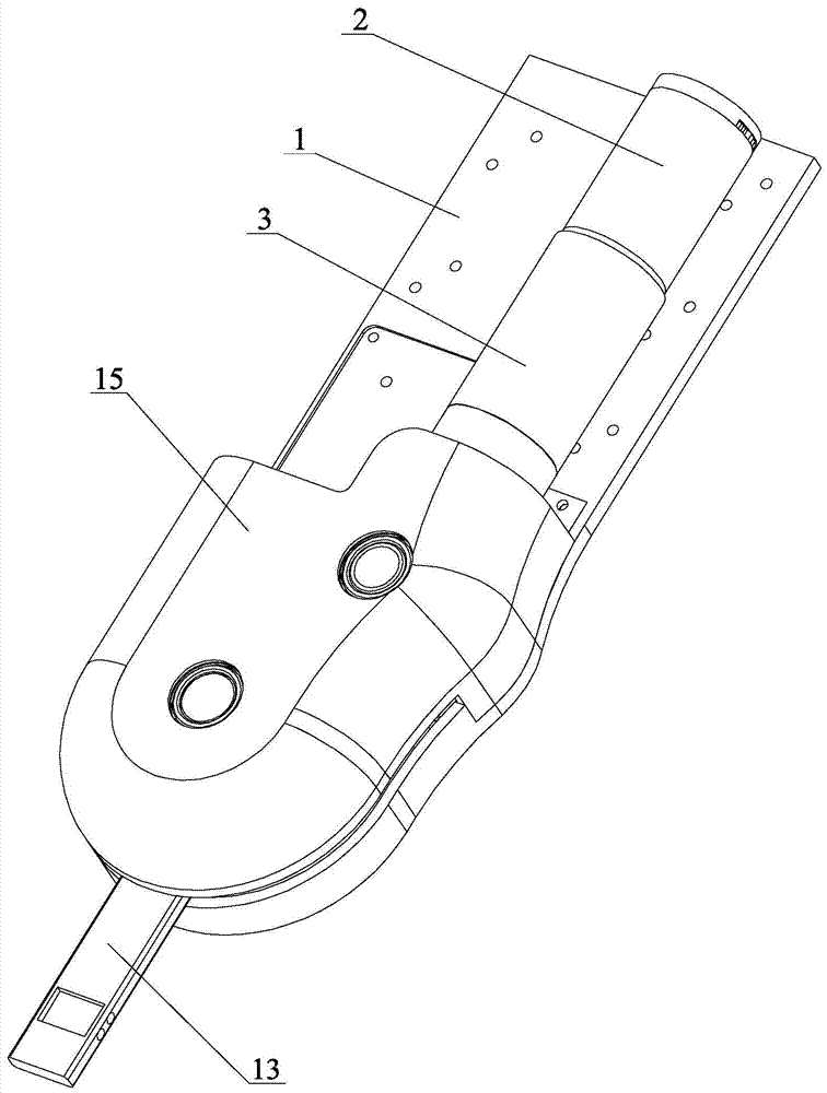 A steel wire transmission series flexible drive joint