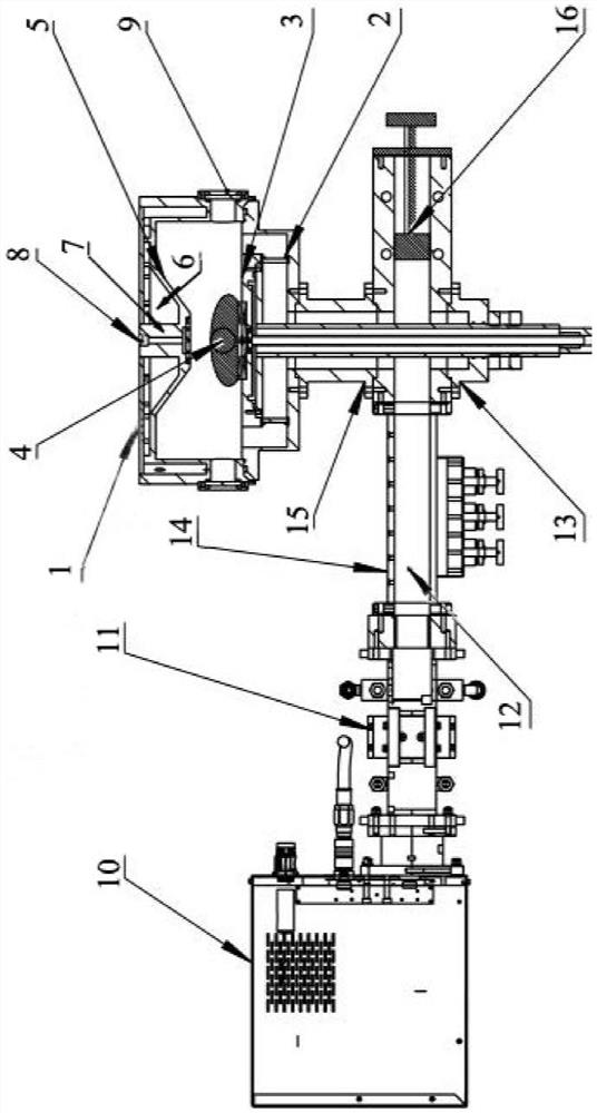 Multi-mode non-cylindrical resonant cavity MPCVD device with conical reflection top surface