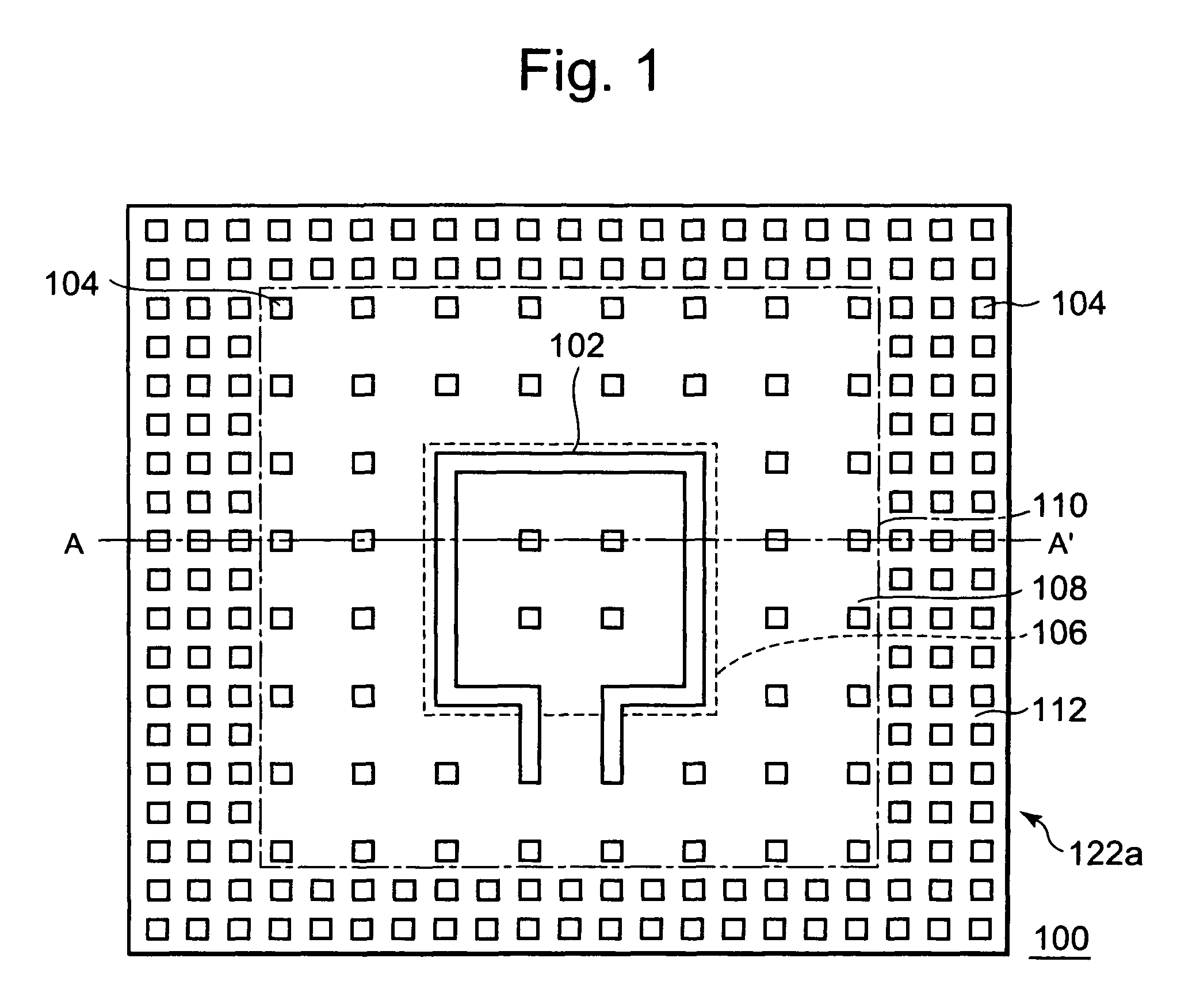 Semiconductor device having high frequency wiring and dummy metal layer at multilayer wiring structure