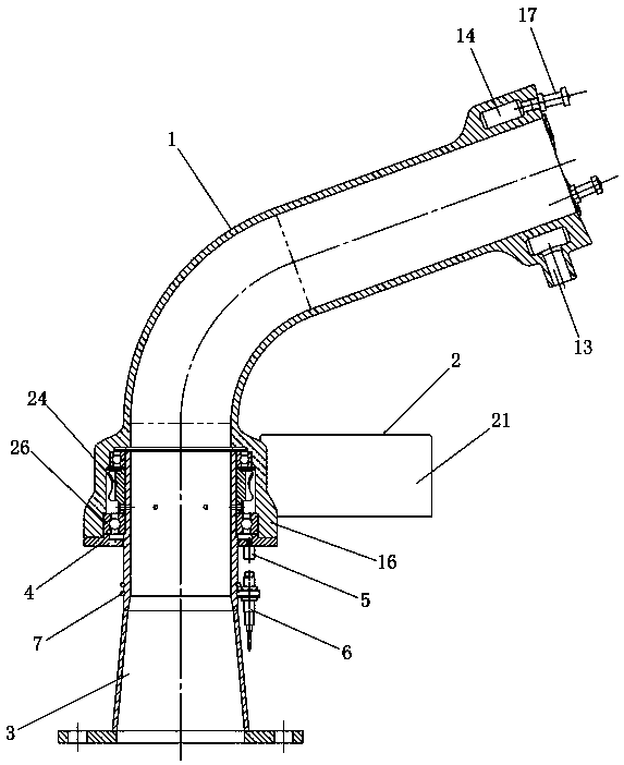 Wind-assisted type spray gun for dust suppression and haze removal