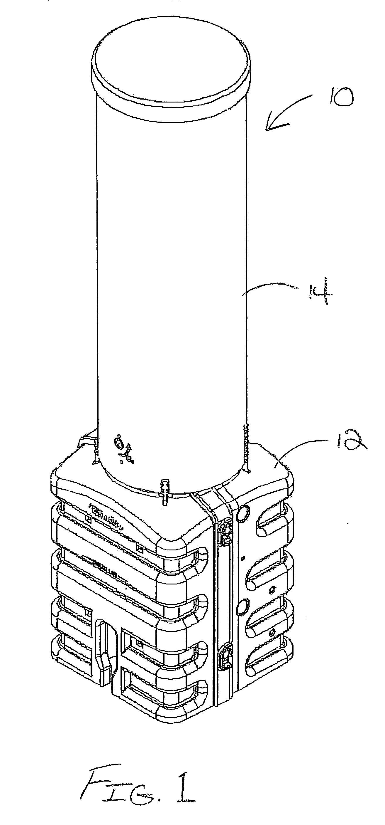 Fiber optic splice enclosure