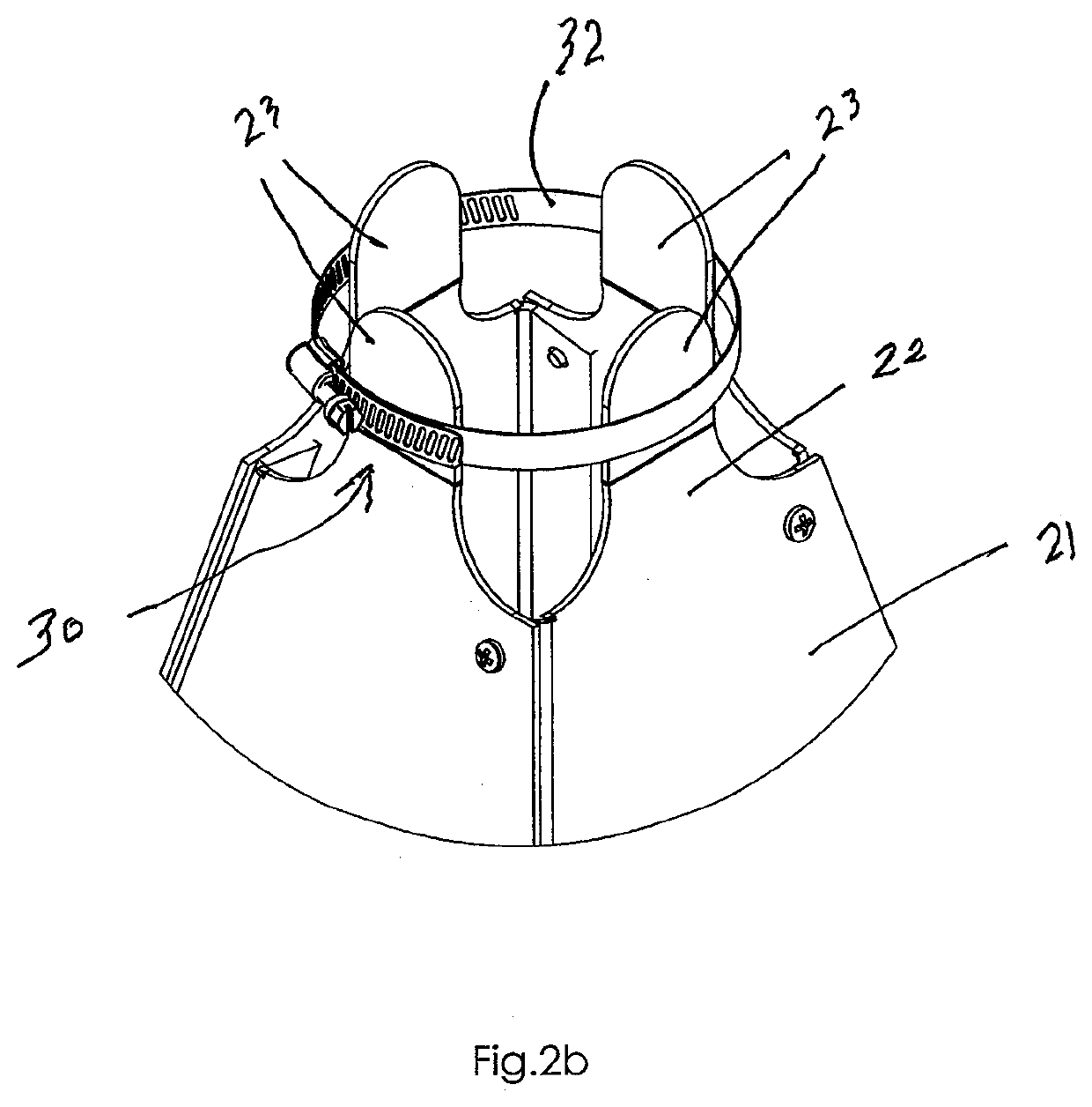 Conical Anti-Vermin Shield for Wildlife Feeder