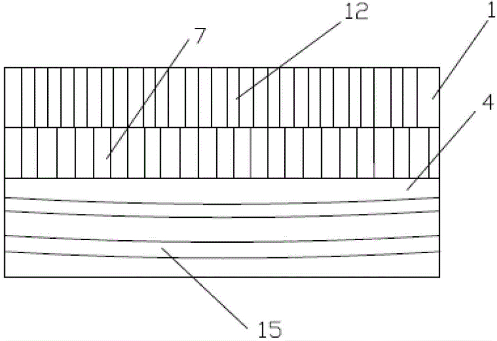 Grinding head structure of a grinder