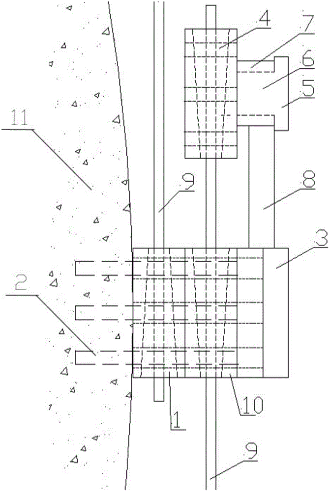 Apparatus and method for reinforcing column by prestressed fiber sheet