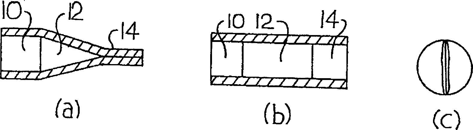 Non-return valve with large-sized outlet