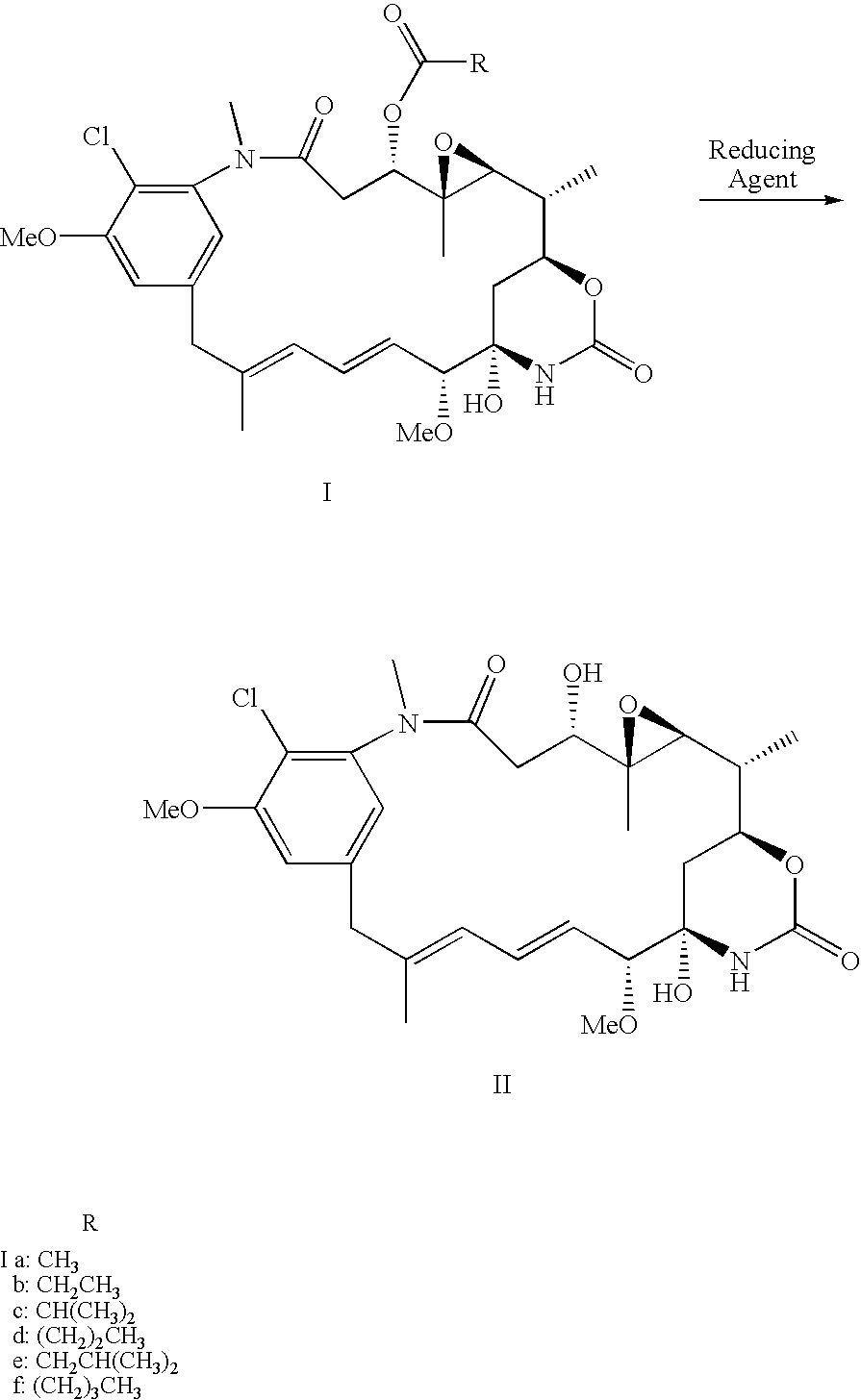 Process for preparing maytansinol