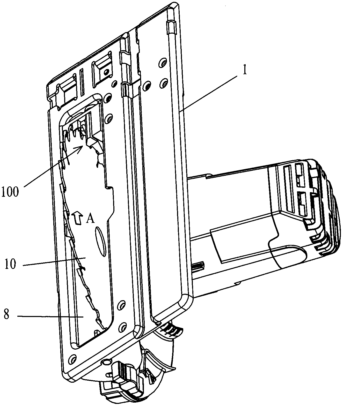 Circular saw with anti-splinter device