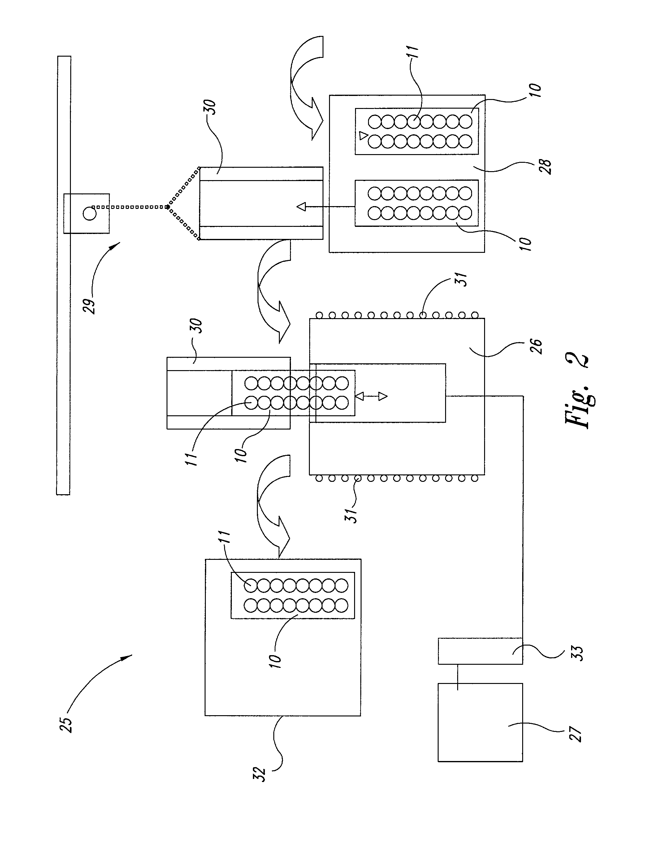 Method for high pressure treatment of substances under controlled temperature conditions