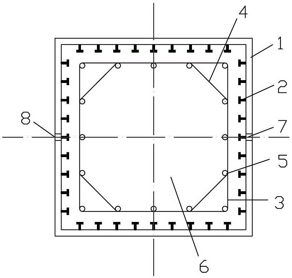 Bridge pier connecting device for bridge lifting process and construction method for bridge pier connecting device