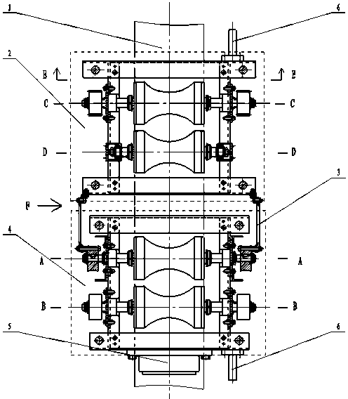 Crawling mechanism for peristaltic cable robot