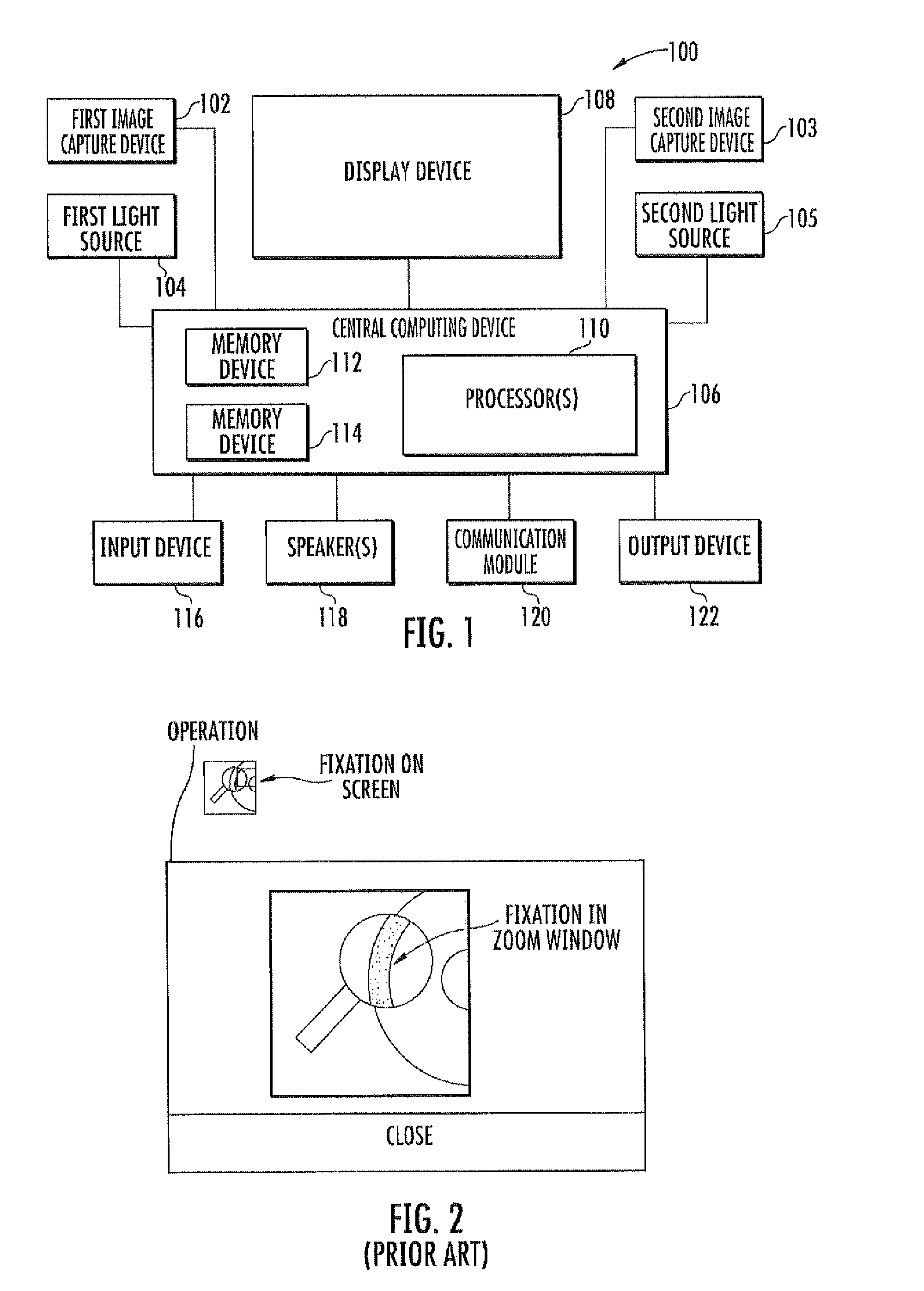 Calibration free, motion tolerent eye-gaze direction detector with contextually aware computer interaction and communication methods