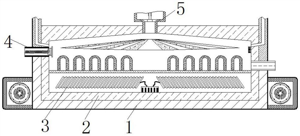 A nursing cabinet with automatic disinfection for hepatobiliary and pancreatic surgery