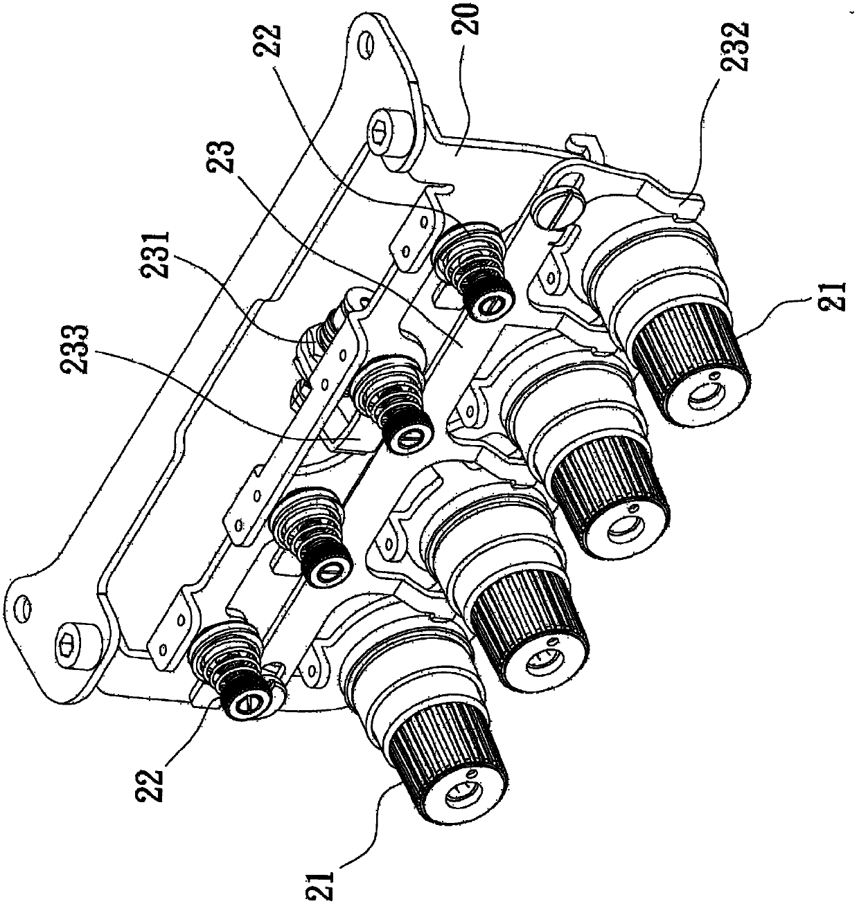 Method for reducing thread using amount during thread shearing of overlock sewing machine