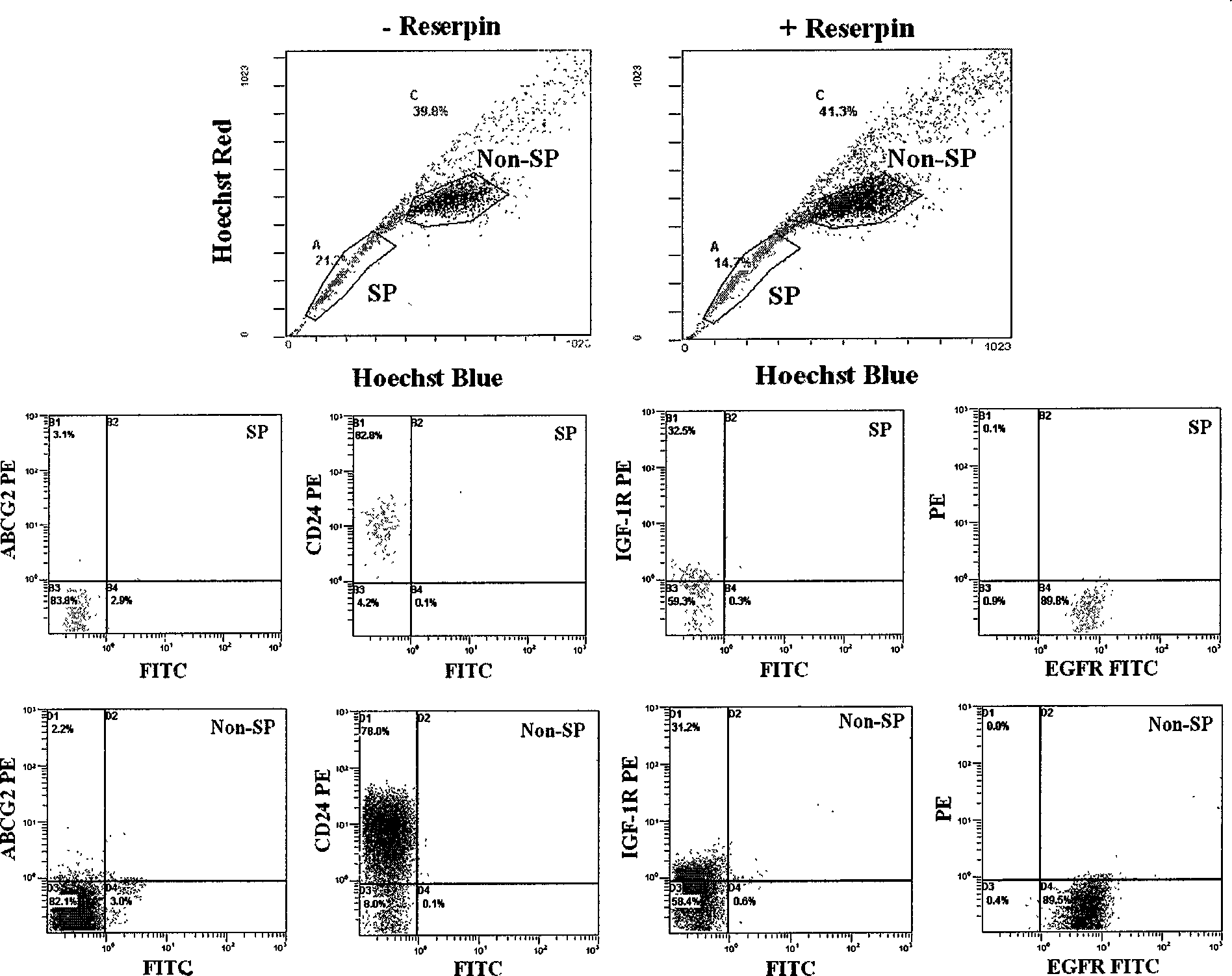 Method for isolating and identifying human lung adenocarcinoma stem cell