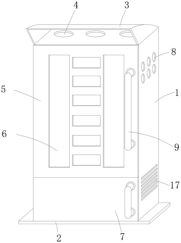 Automatic PT cabinet switching device for multipath incoming lines