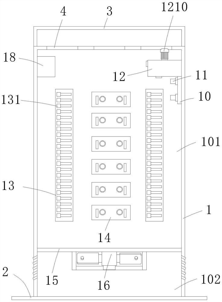 Automatic PT cabinet switching device for multipath incoming lines