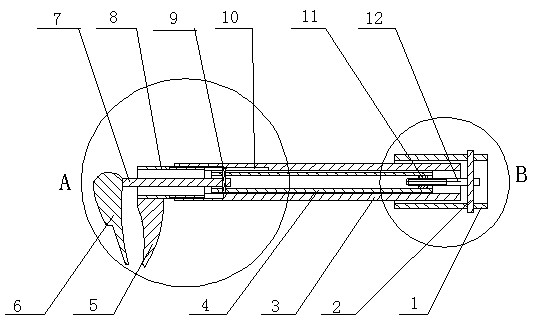 Insulating telescopic pin pulling pliers