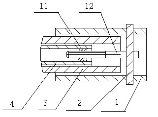 Insulating telescopic pin pulling pliers