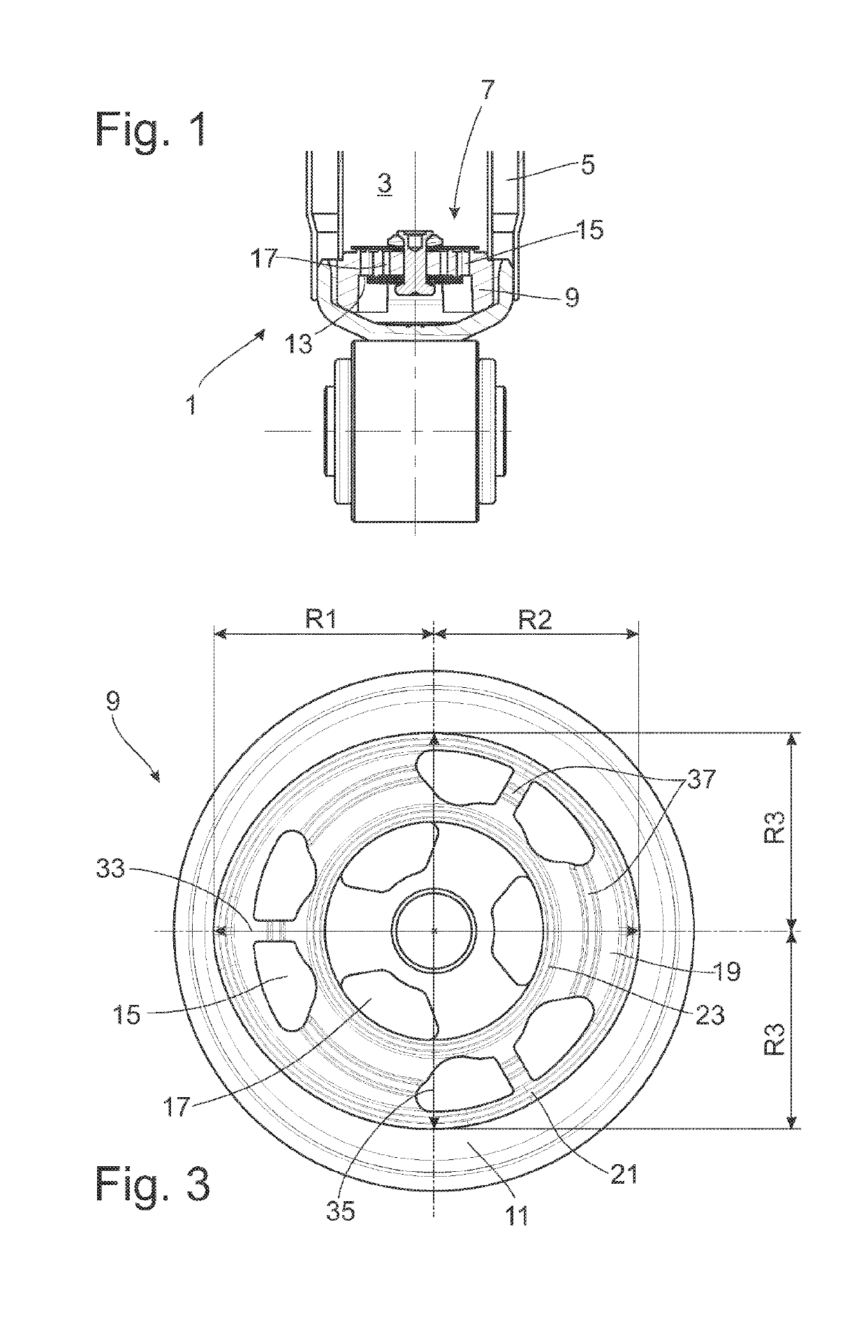 Damping valve for a vibration damper