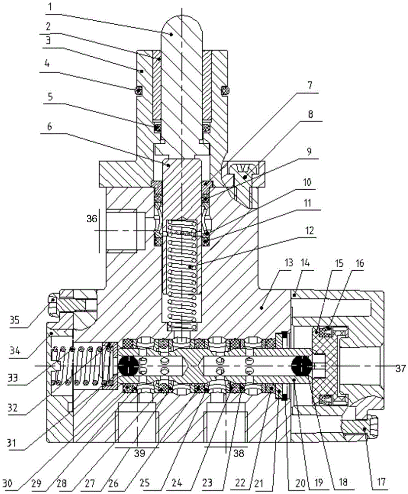 A dual-control integrated valve