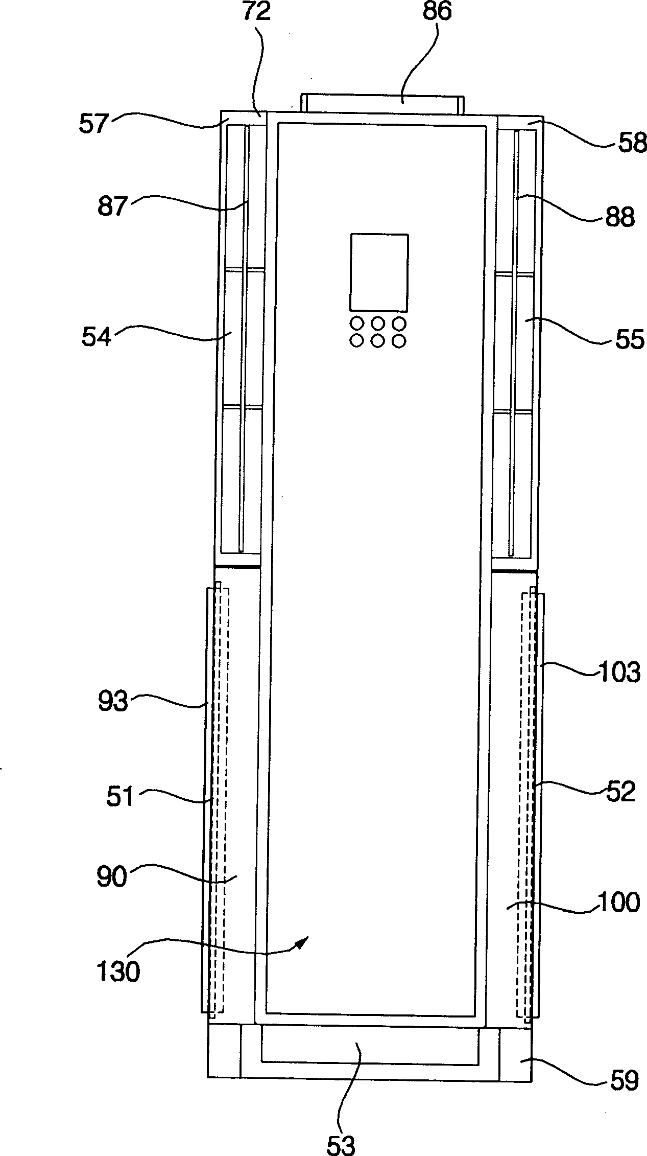 Air conditioner matched pipe fixing structure