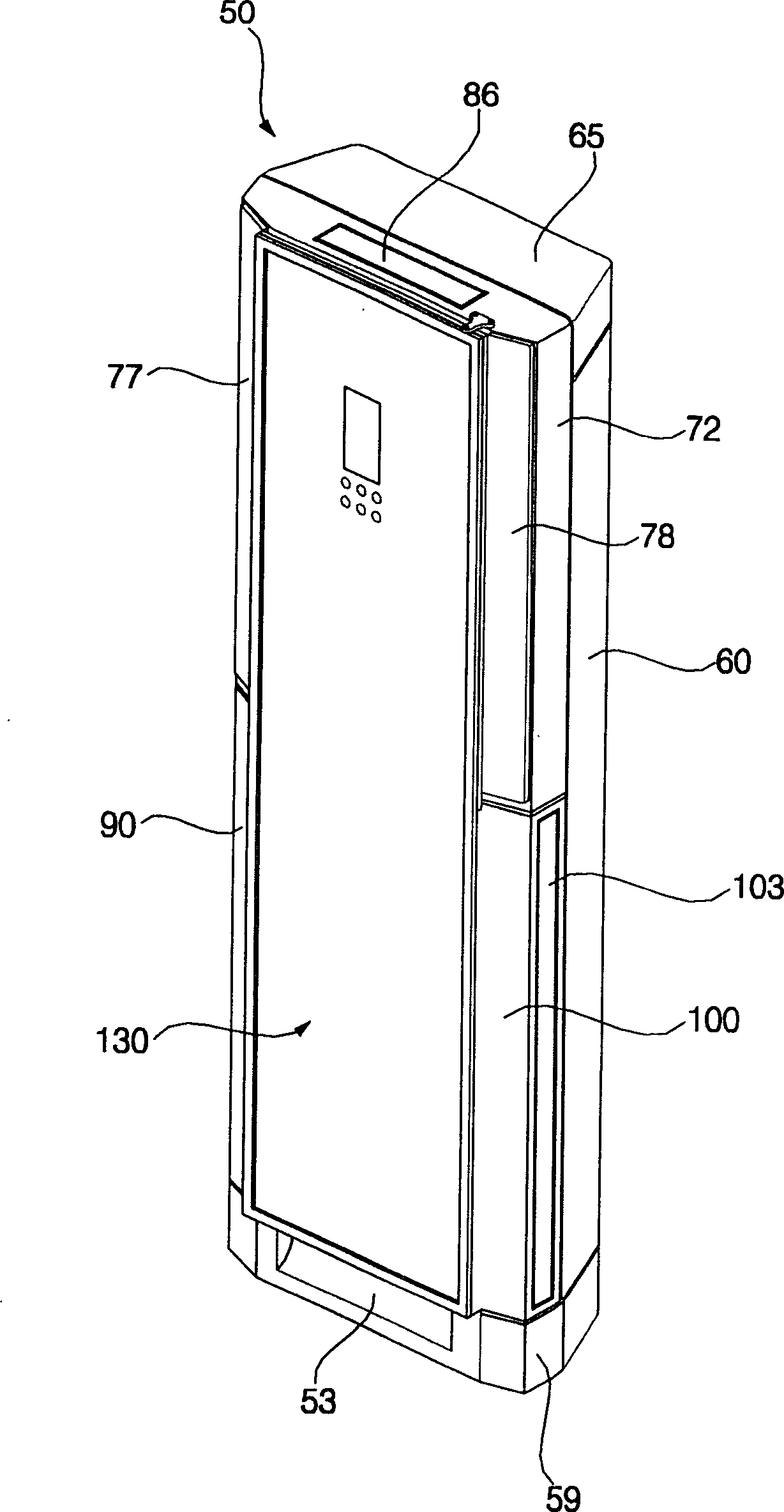 Air conditioner matched pipe fixing structure