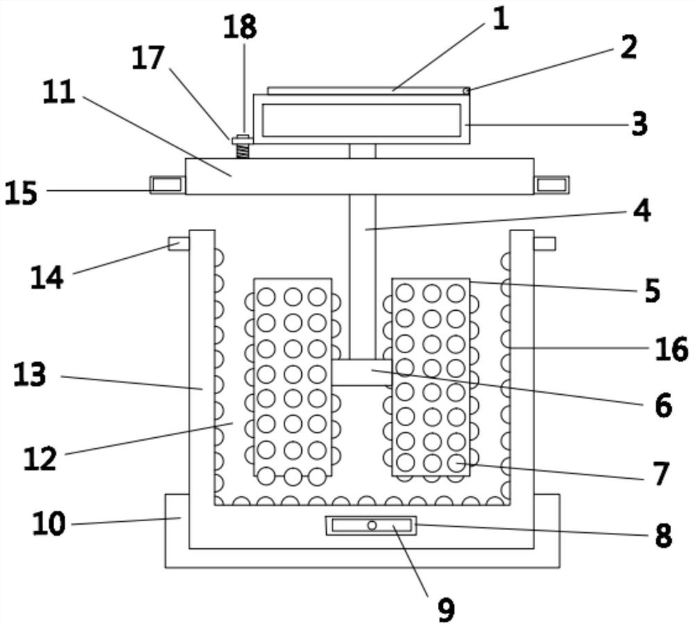 Chinese herbal medicine processing and rubbing device