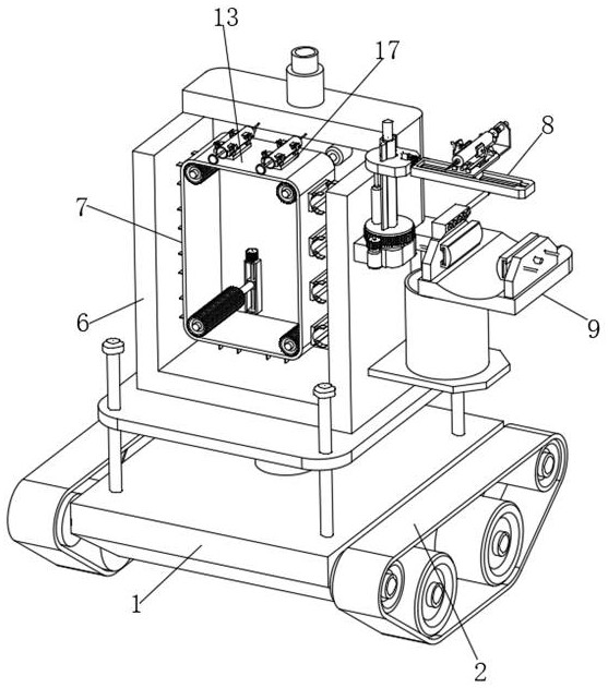 Injection robot used for epidemic prevention