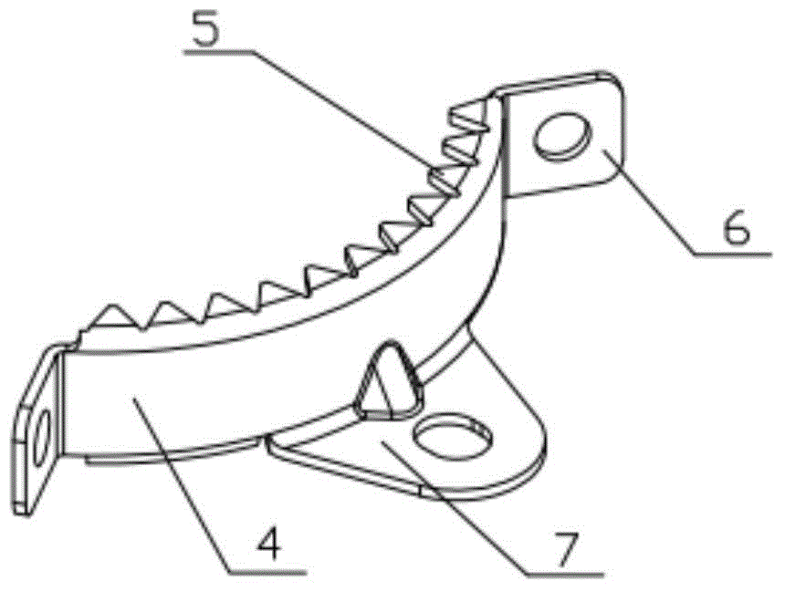 Thread-off proof clamp for flexible bell socket cast-iron drain pipe