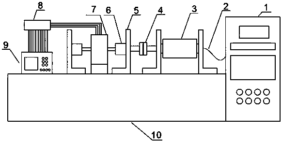 Method for detecting static eccentric fault of built-in permanent magnet synchronous motor for electric vehicle