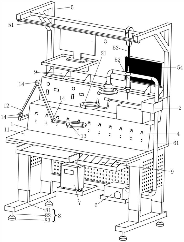 Intelligent repair workbench and intelligent data management system and method