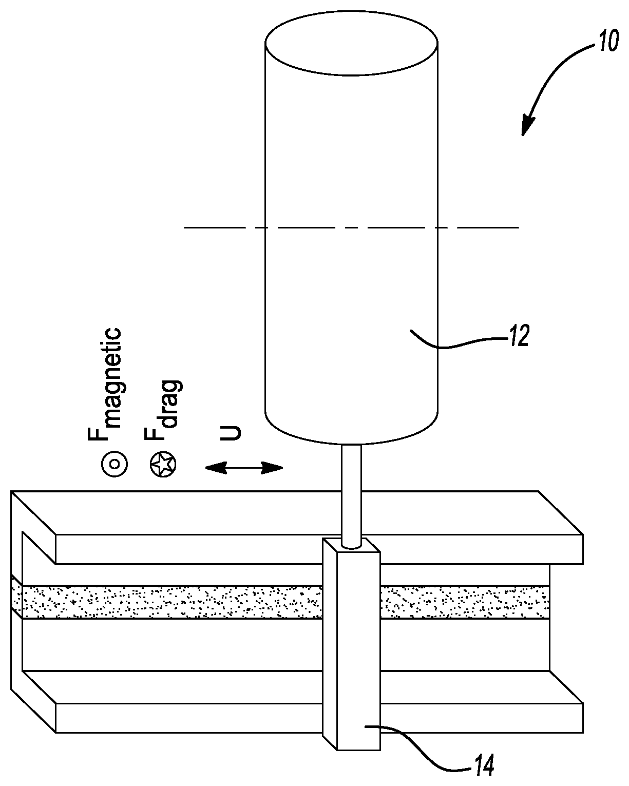 Contact-less magnetic supports for marine hydrokinetic energy harvesting using flow induced oscillations