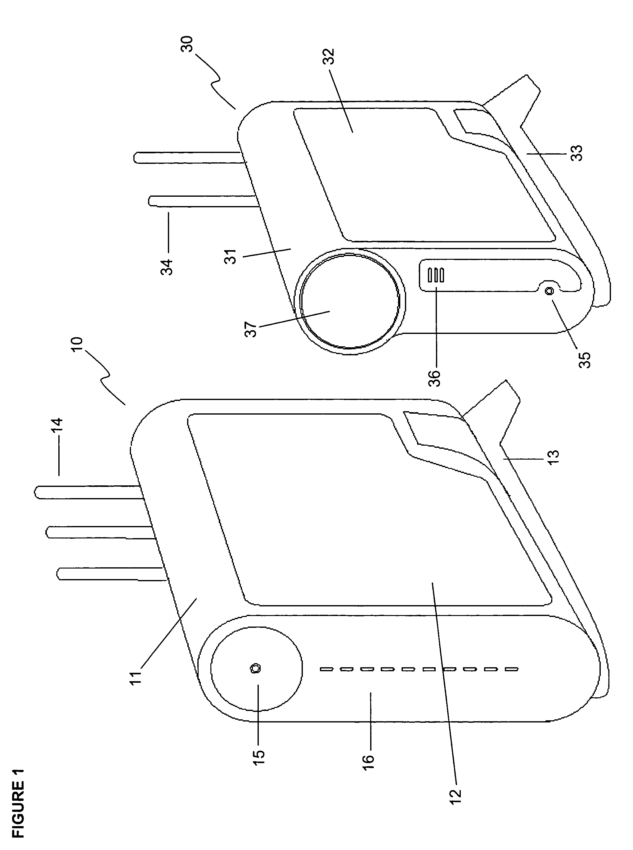 Wireless video surveillance system and method with two-way locking of input capture devices