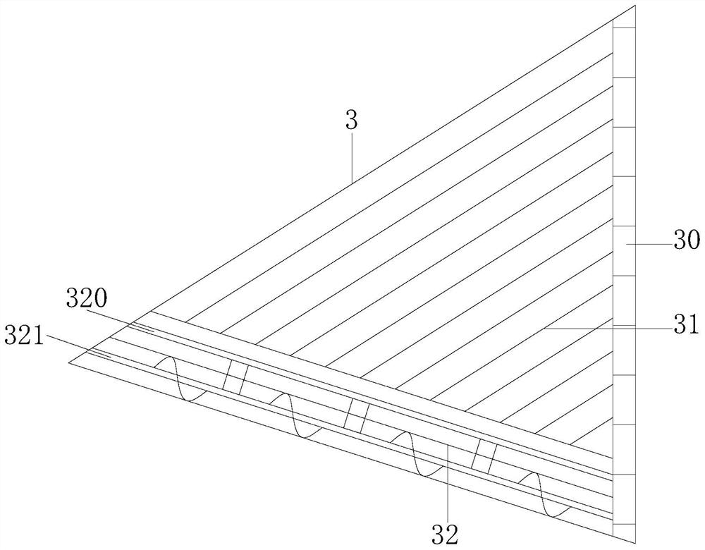 Sewage treatment precipitation device