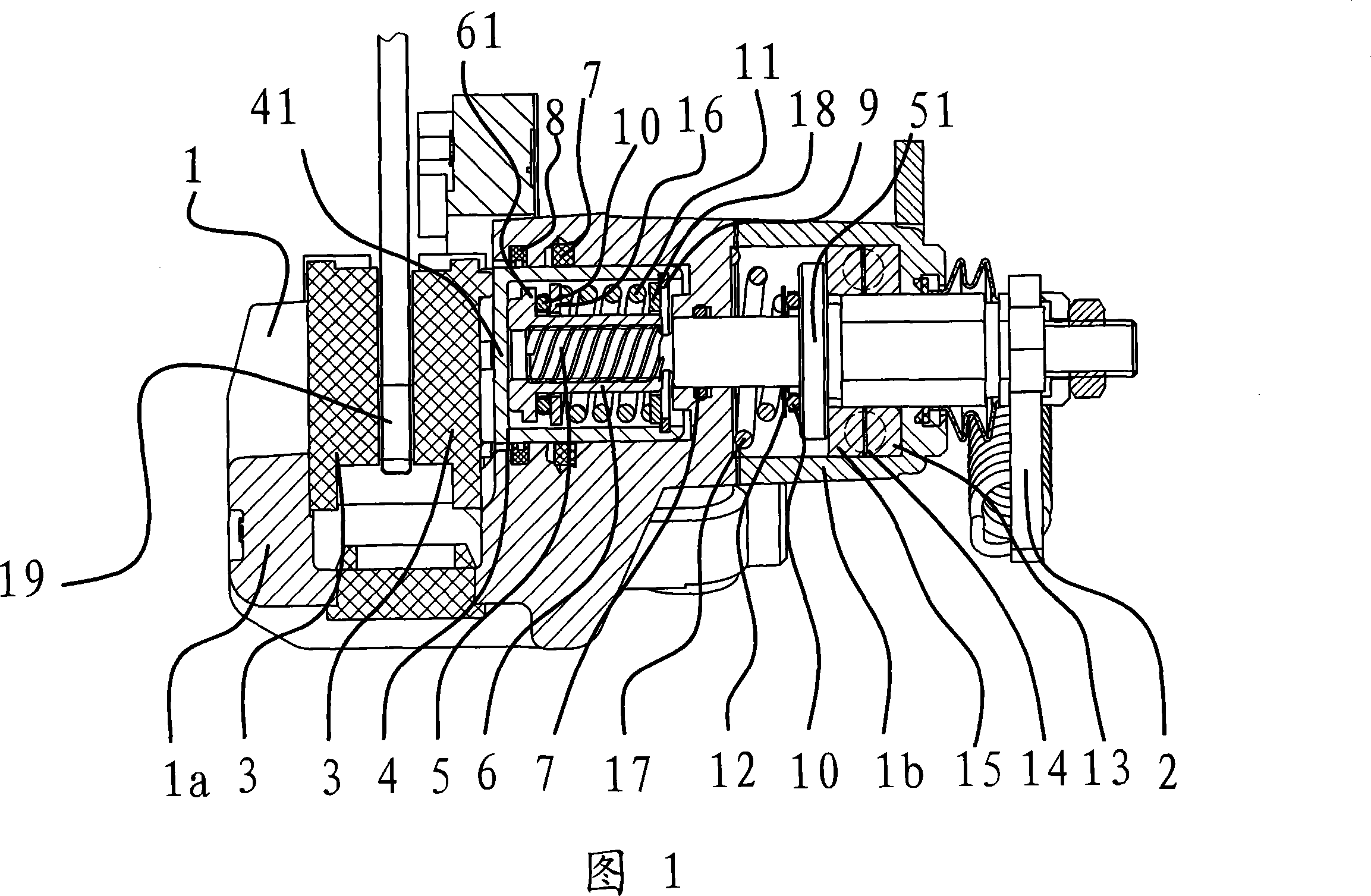 Braking pliers with parking brake