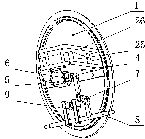 Robotic fish with independent ring tail support and snorkeling method of robotic fish