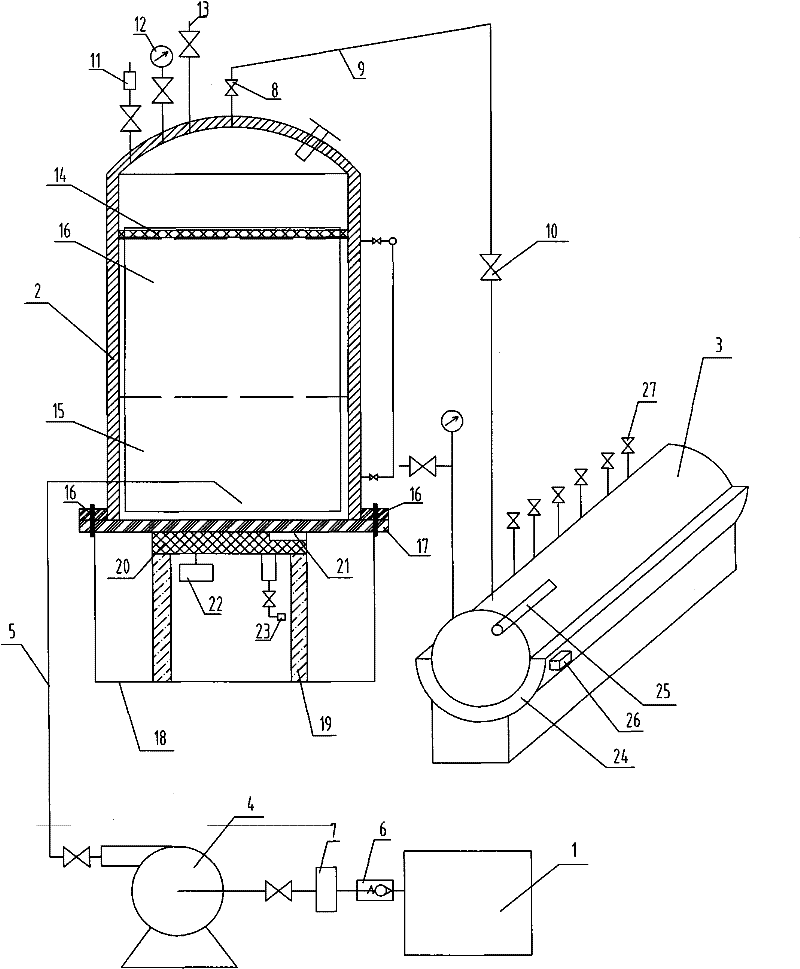 Intelligent vaporization method of vaporized petroleum liquid and equipment thereof