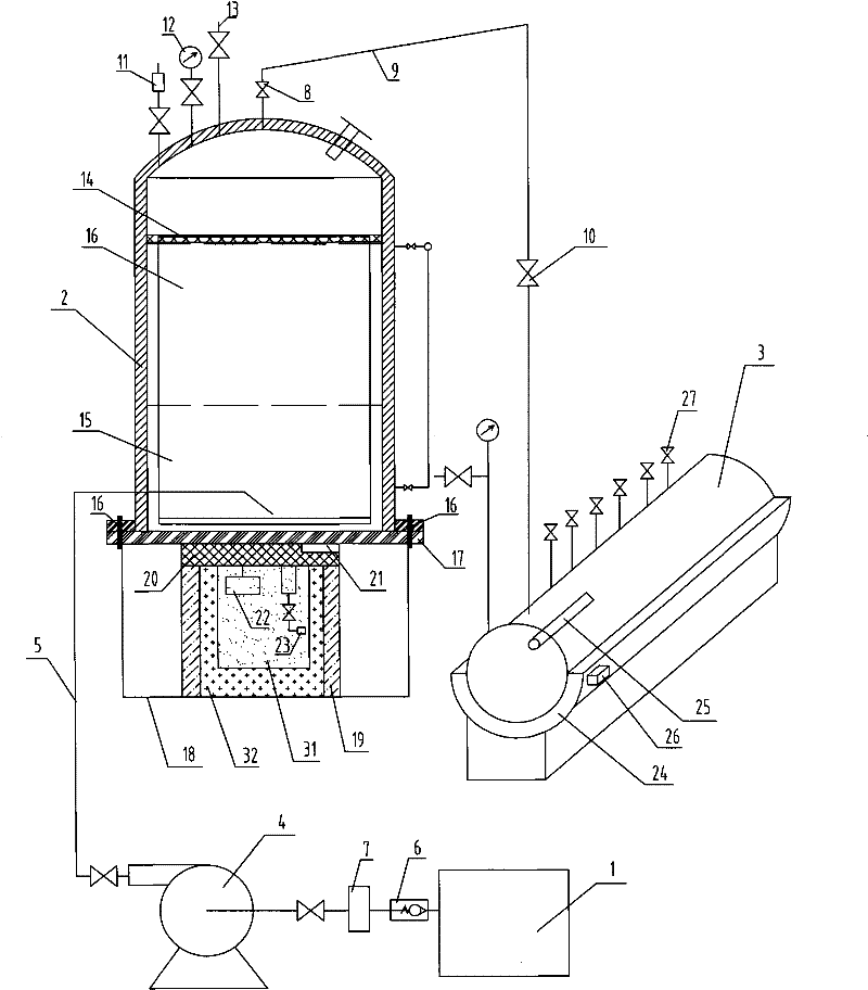 Intelligent vaporization method of vaporized petroleum liquid and equipment thereof