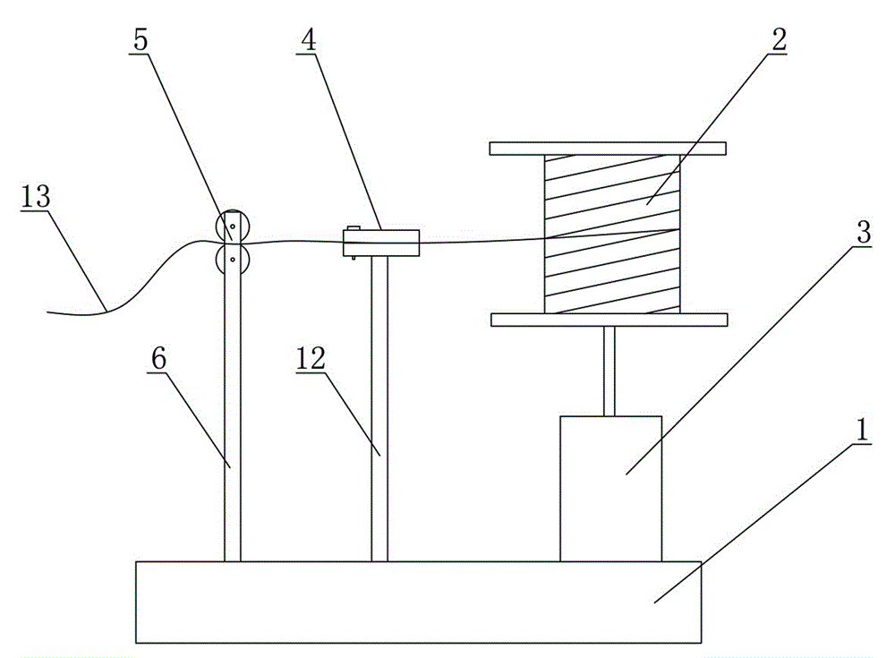 Old wire recovery device