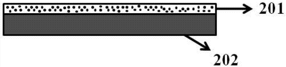 Colloidal quantum dot continuous laser and preparation method thereof