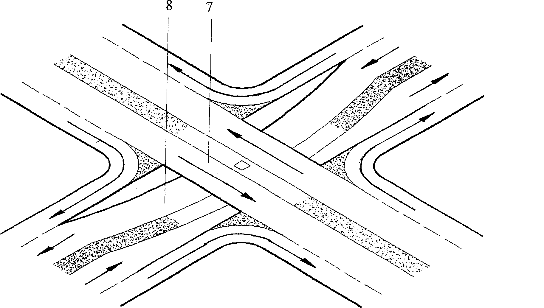 Motor vehicle highway system able to fully isolate noise