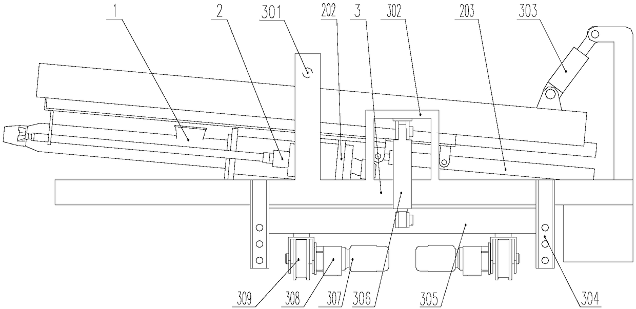 A multi-degree-of-freedom submerged arc furnace plugging eye opening machine based on cutting eye opening