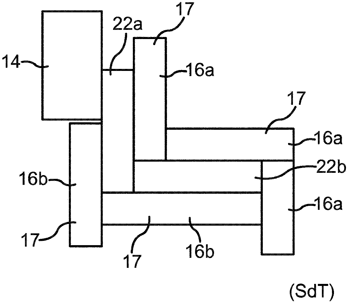 Circuit support for an electronic circuit, and method for manufacturing a circuit support of said type