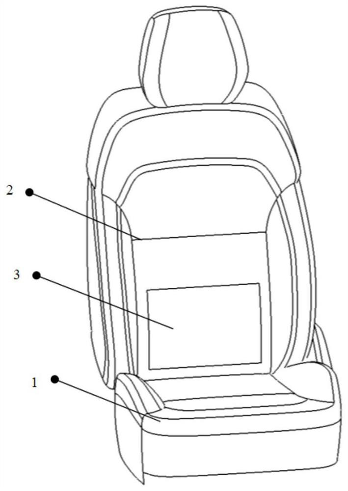 Seat and automobile with same