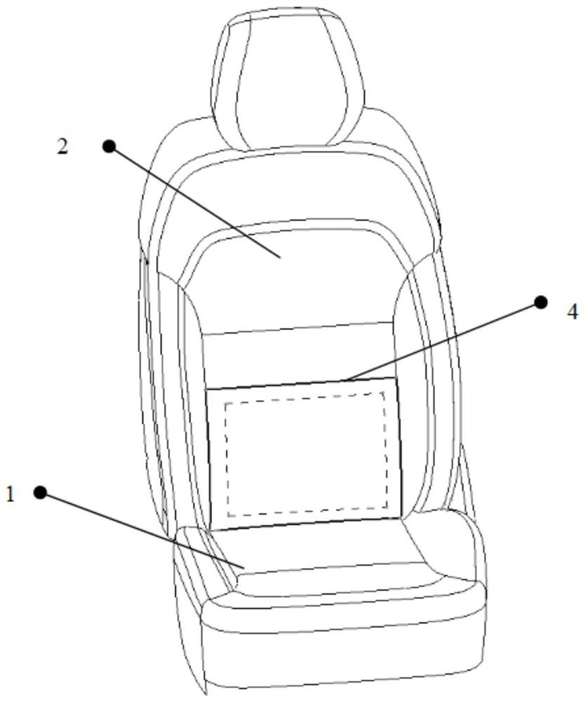 Seat and automobile with same